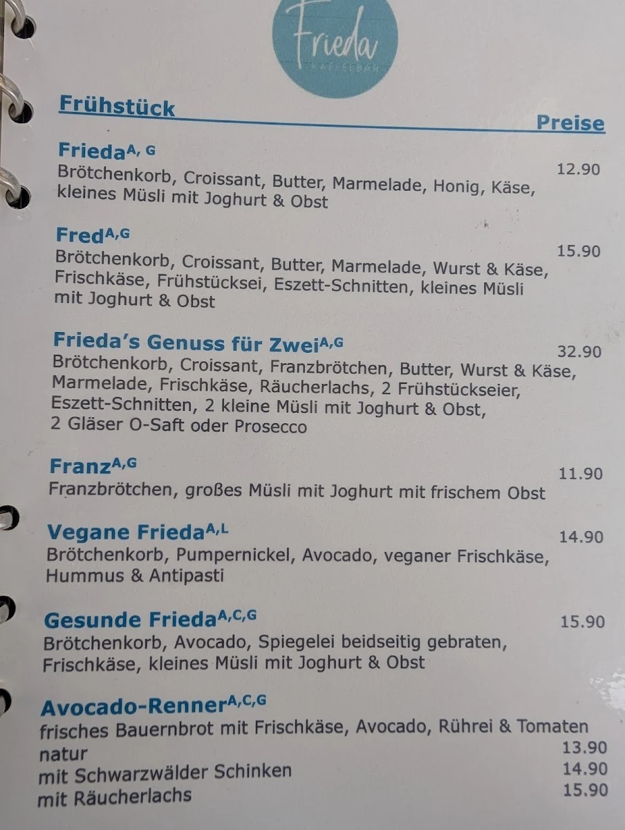 Speisekarte photo 2