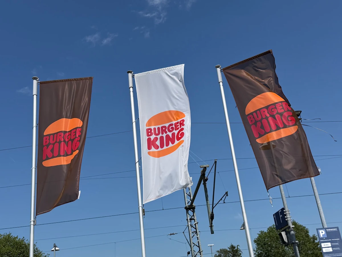 Speisekarte, Burger King Norden