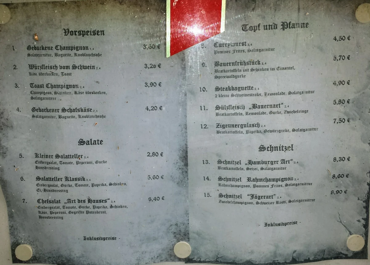 Speisekarte photo 2