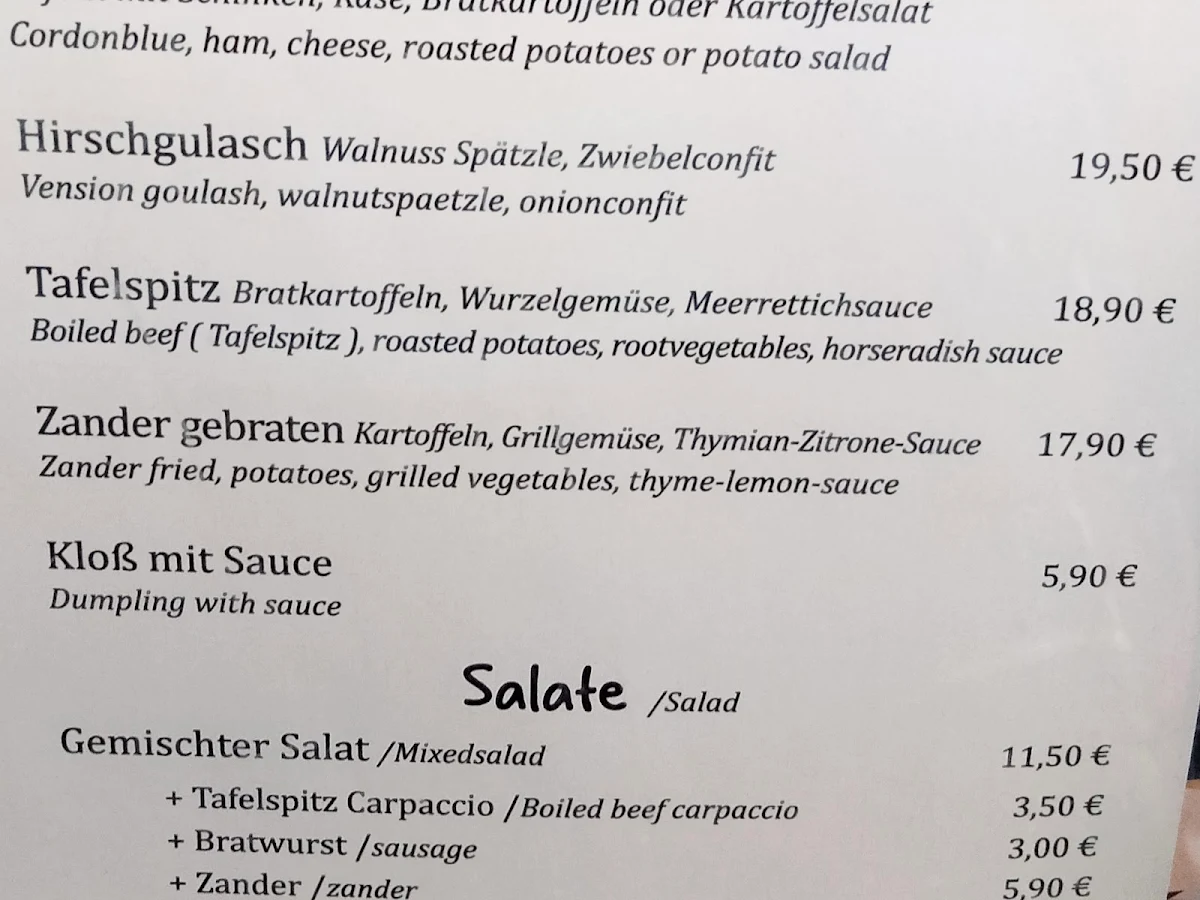 Speisekarte photo 2
