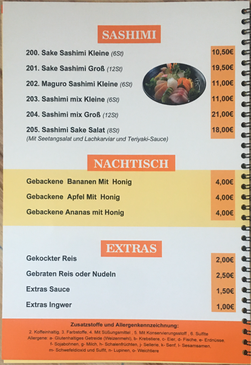 Speisekarte photo 1