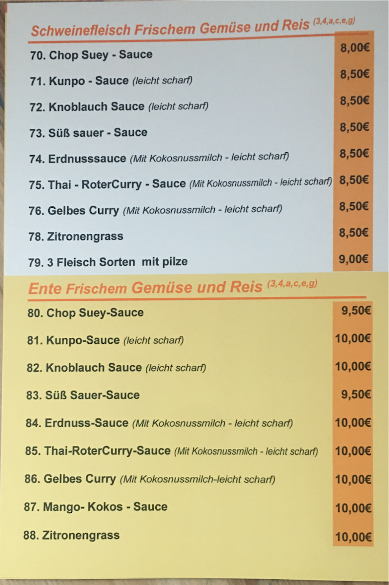 Speisekarte photo 4
