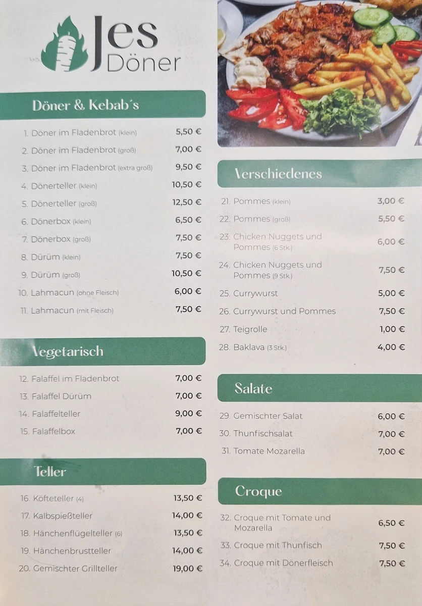 Speisekarte photo 1