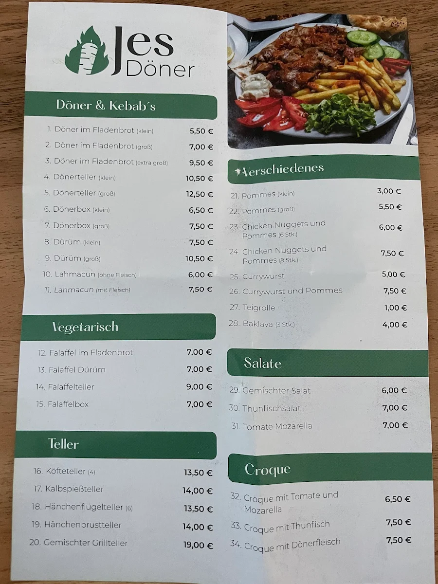 Speisekarte photo 2