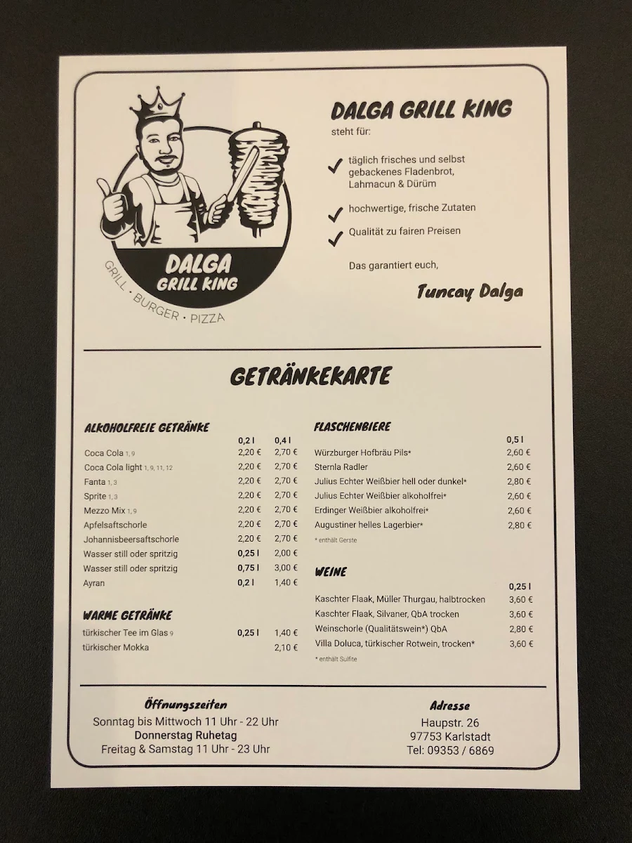 Speisekarte photo 4