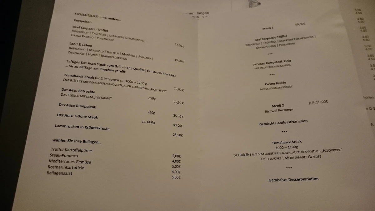 Speisekarte photo 5
