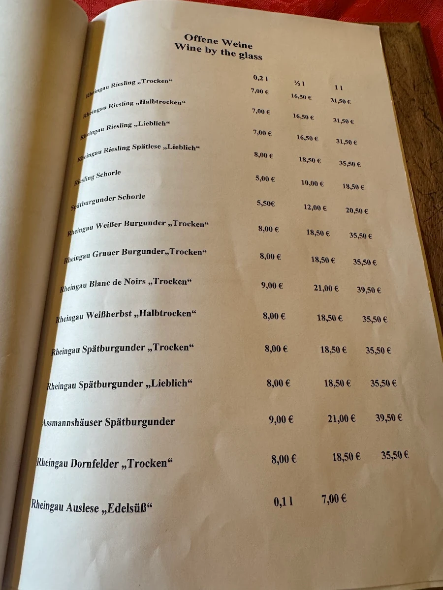 Speisekarte photo 3