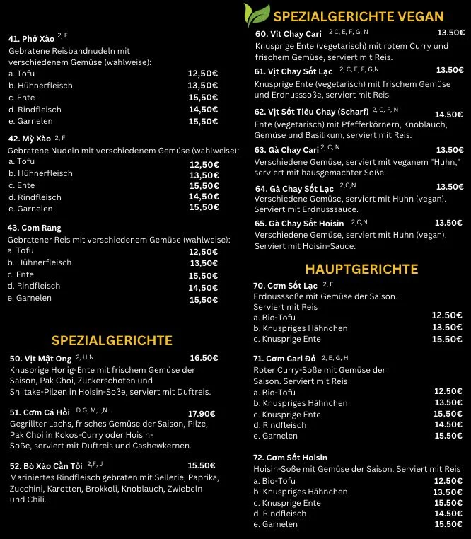 Speisekarte photo 2