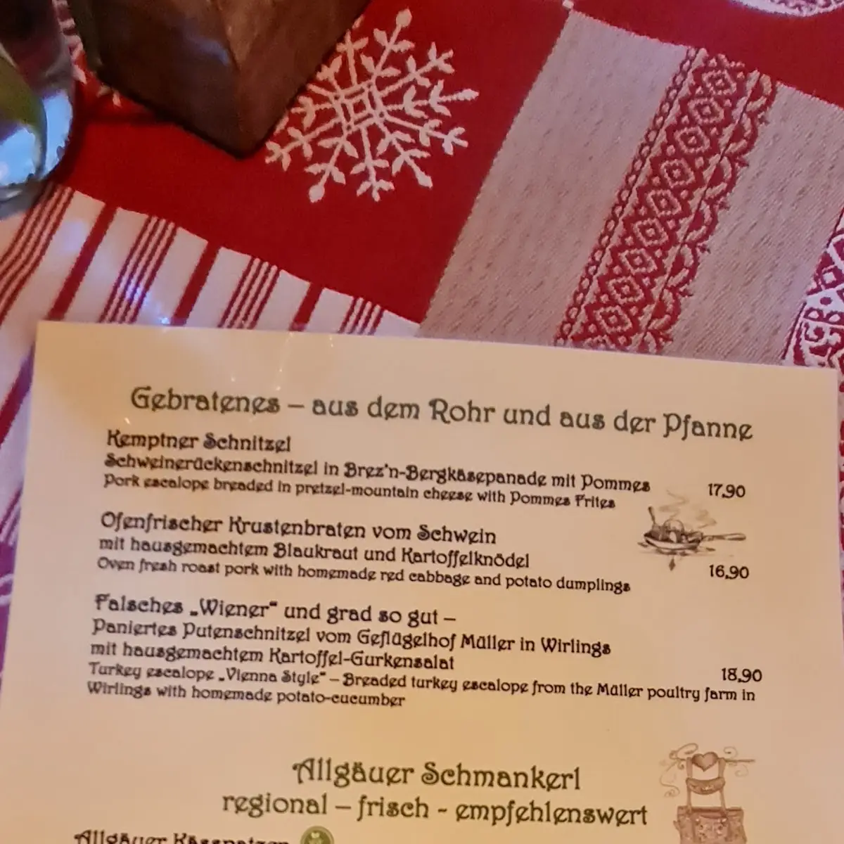Speisekarte photo 6