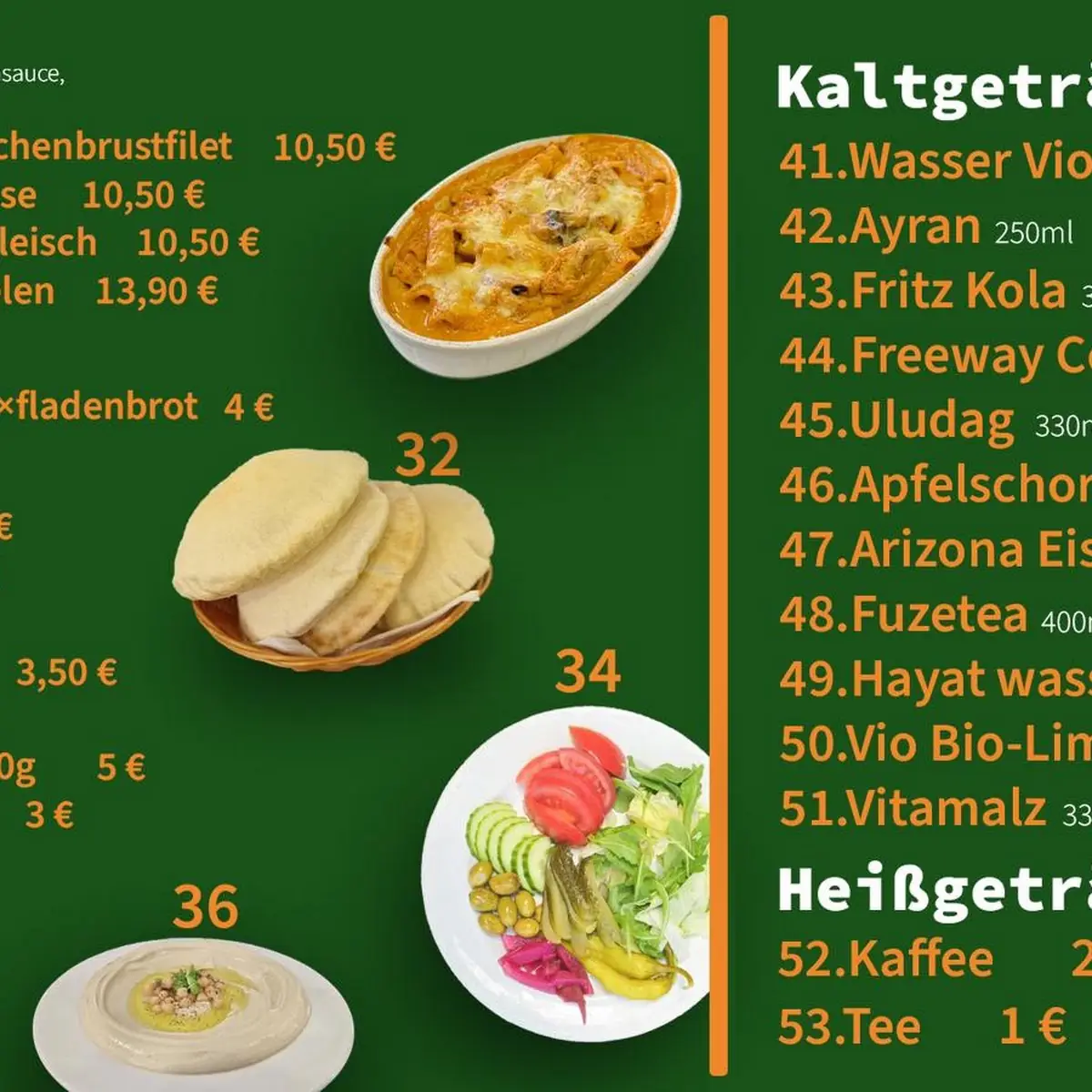 Speisekarte photo 1
