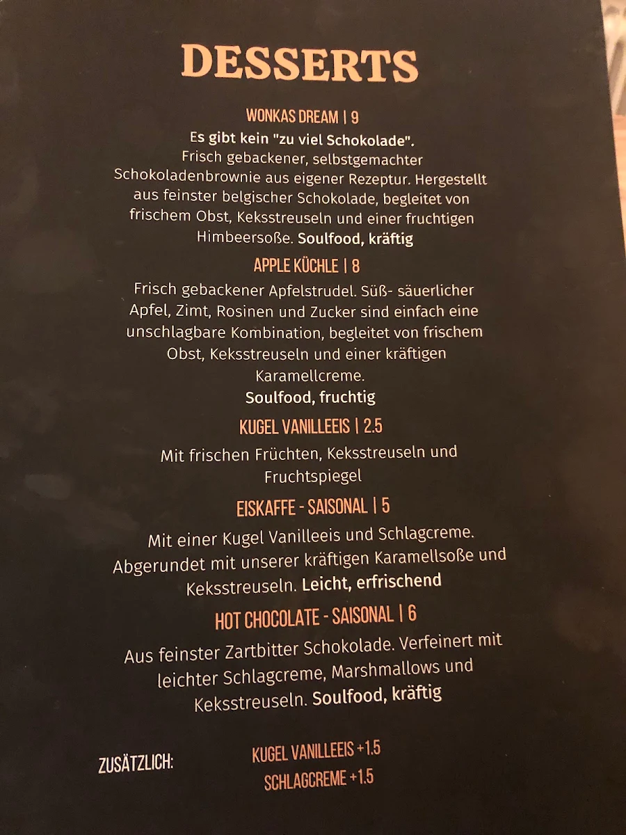 Speisekarte, Kovas Burger & Bowls - Restaurant & Bar Schönaich