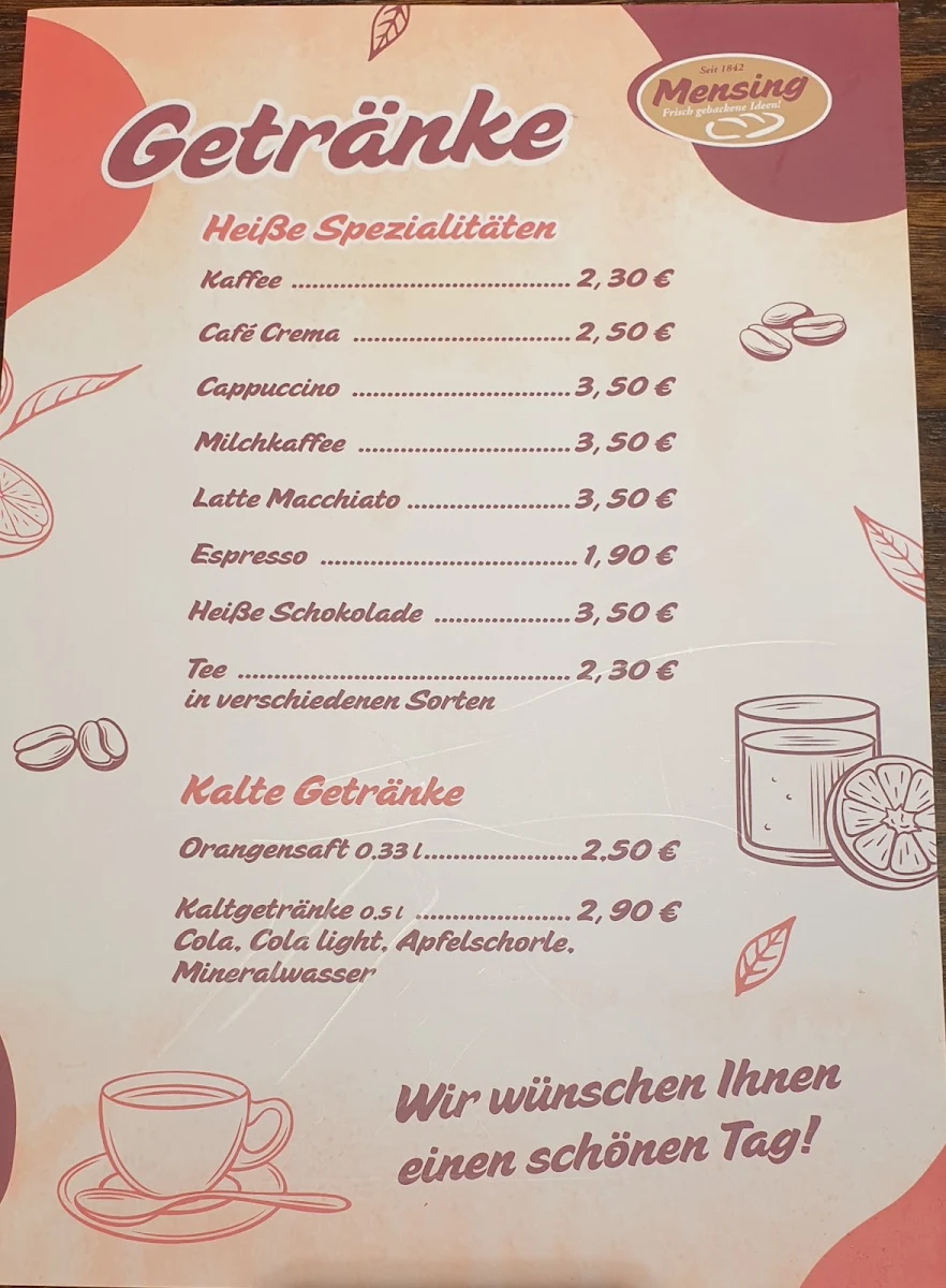 Speisekarte photo 2