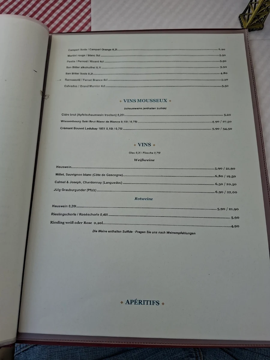 Speisekarte photo 1