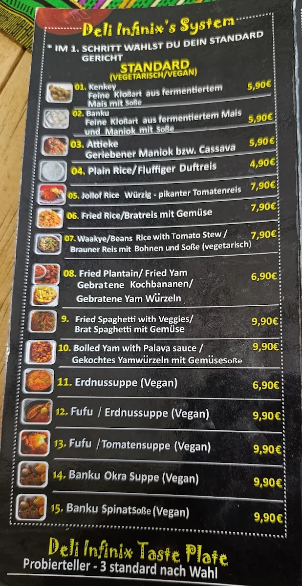 Speisekarte photo 1