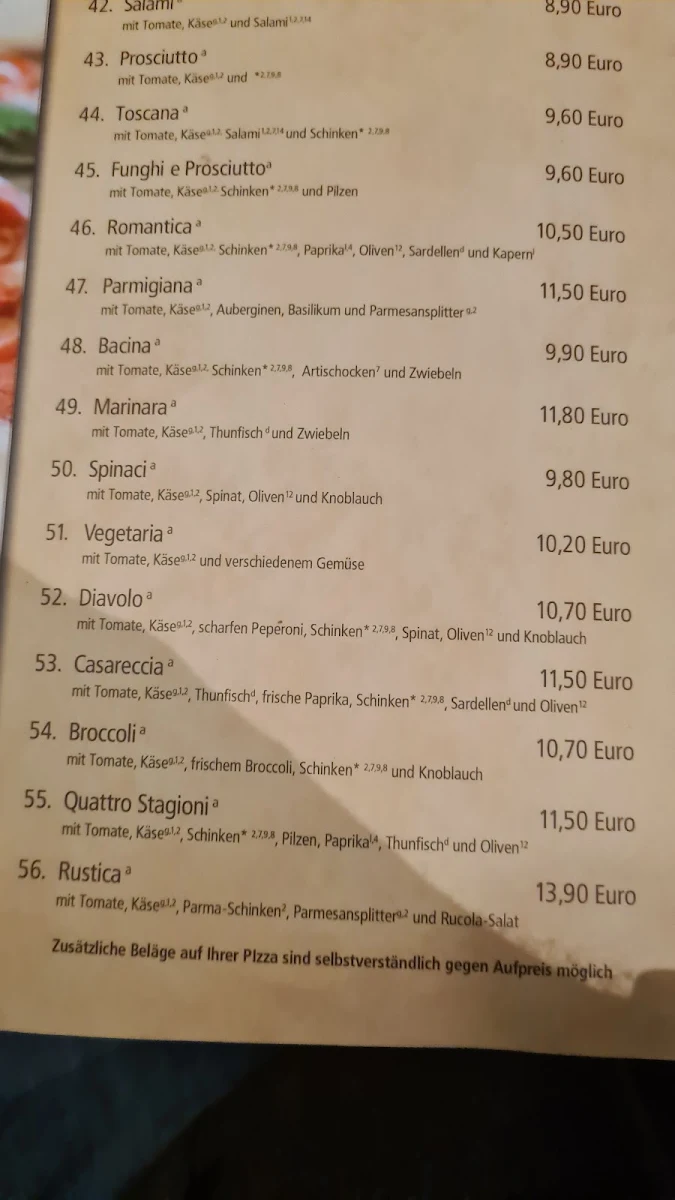 Speisekarte photo 4