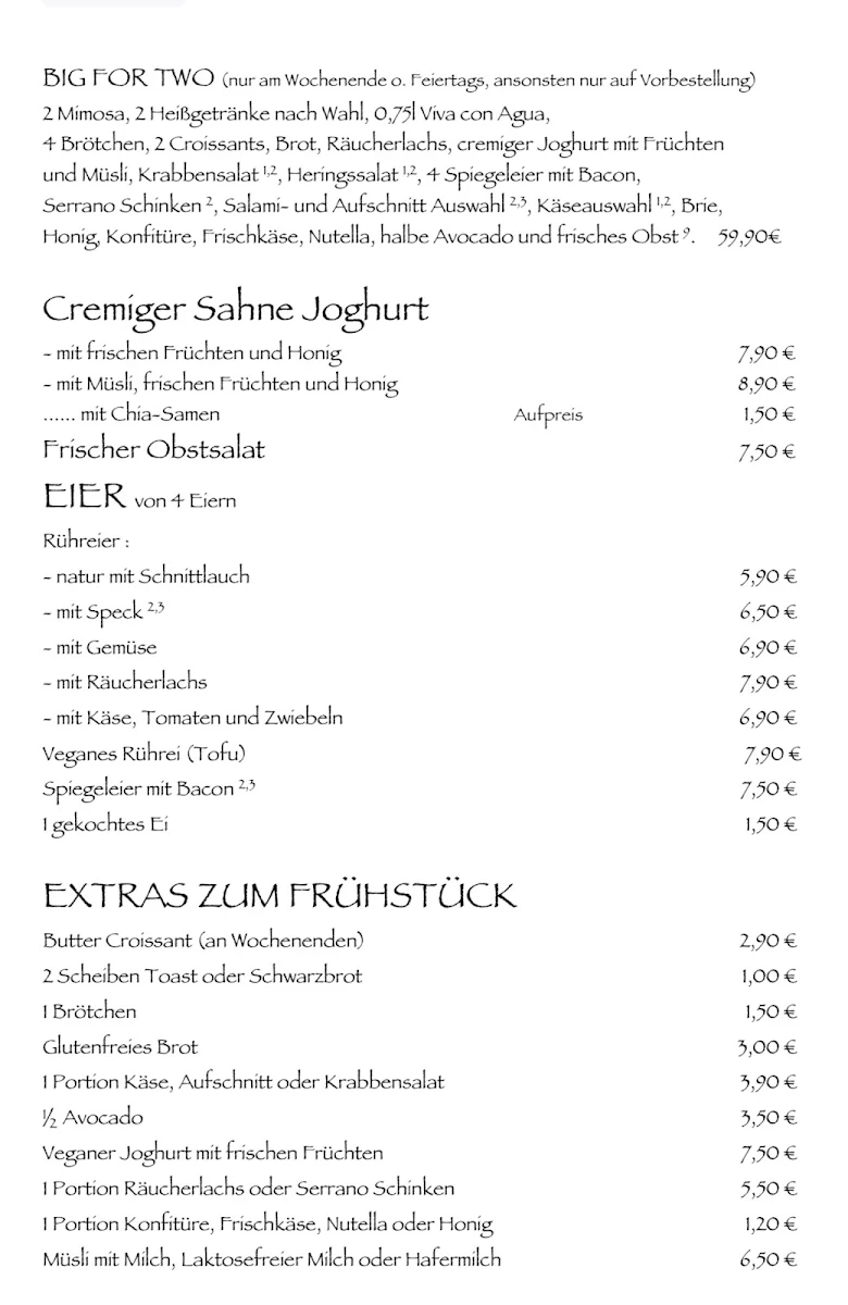 Speisekarte photo 9