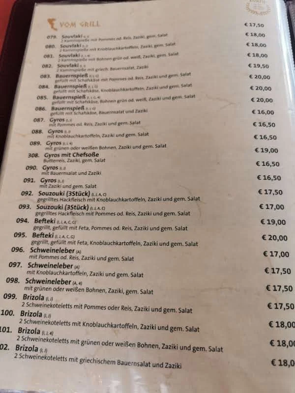 Speisekarte photo 3