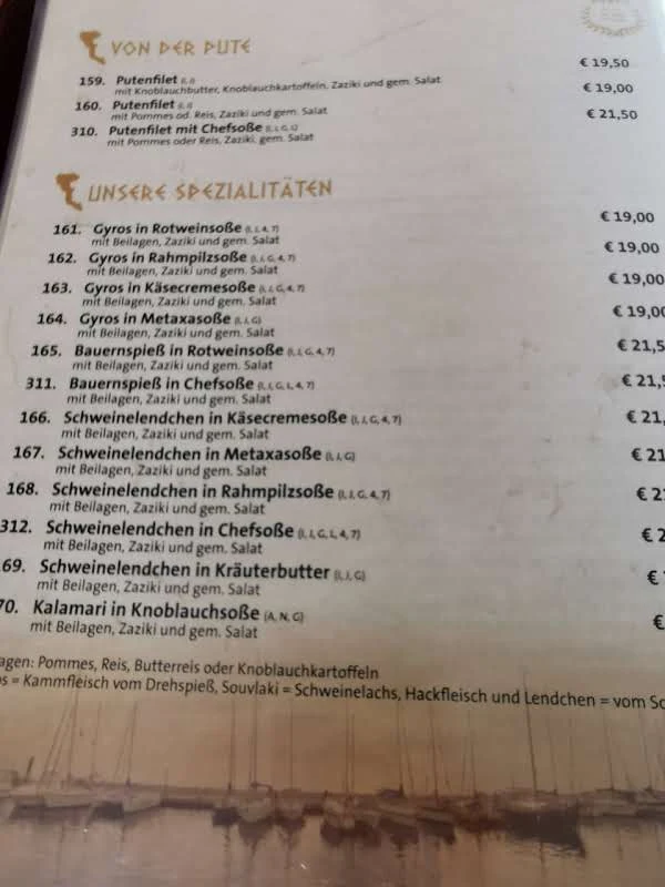 Speisekarte photo 4