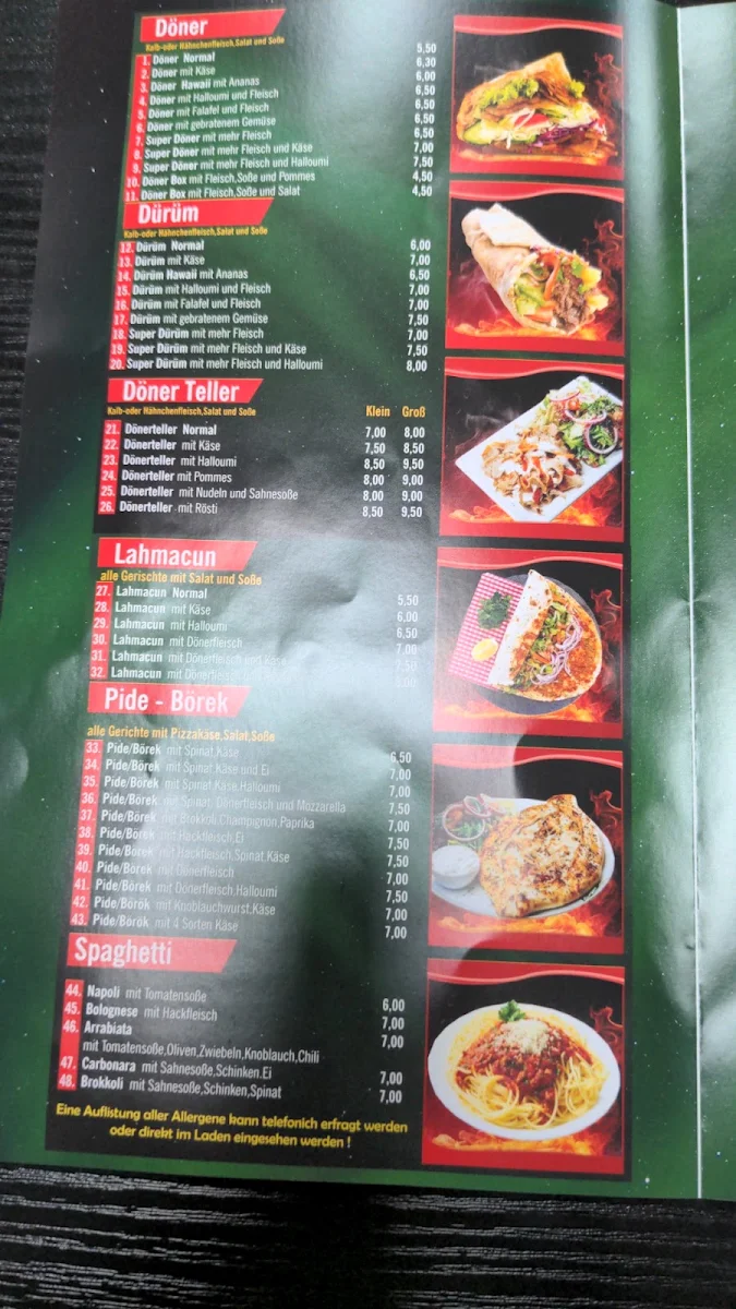 Speisekarte photo 4