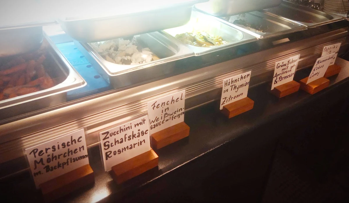 Speisekarte, Bistro Galerie Fürth
