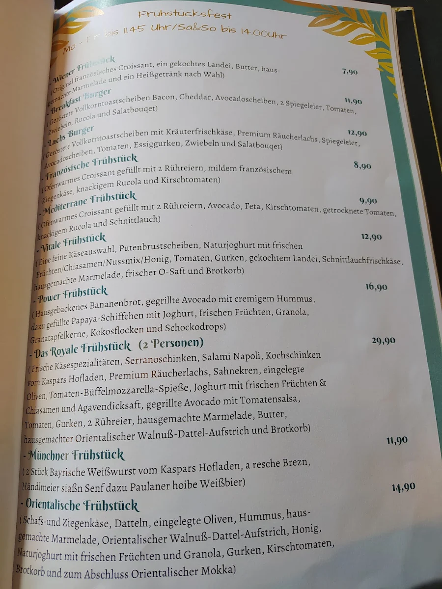 Speisekarte photo 2