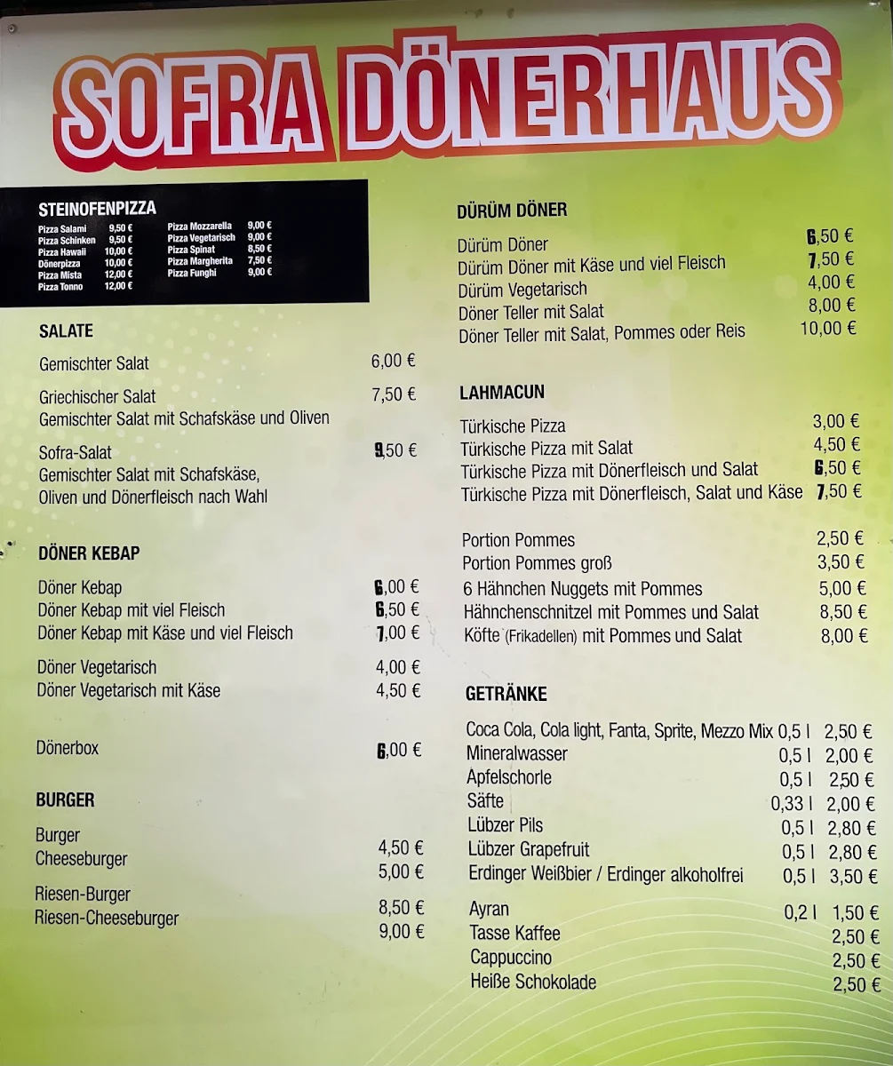 Speisekarte photo 1