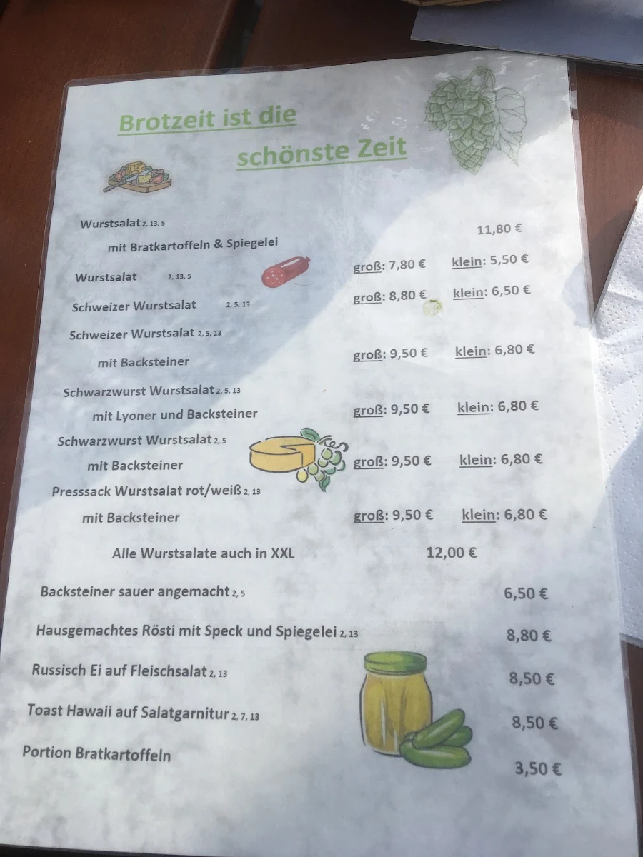 Speisekarte photo 8