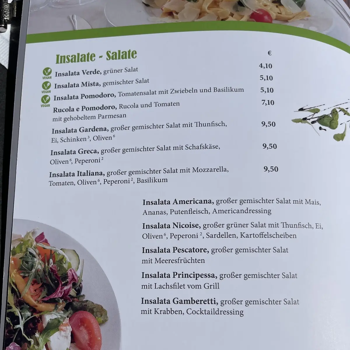 Speisekarte photo 2