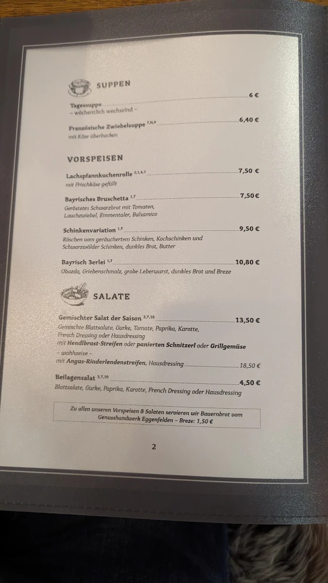 Speisekarte photo 6