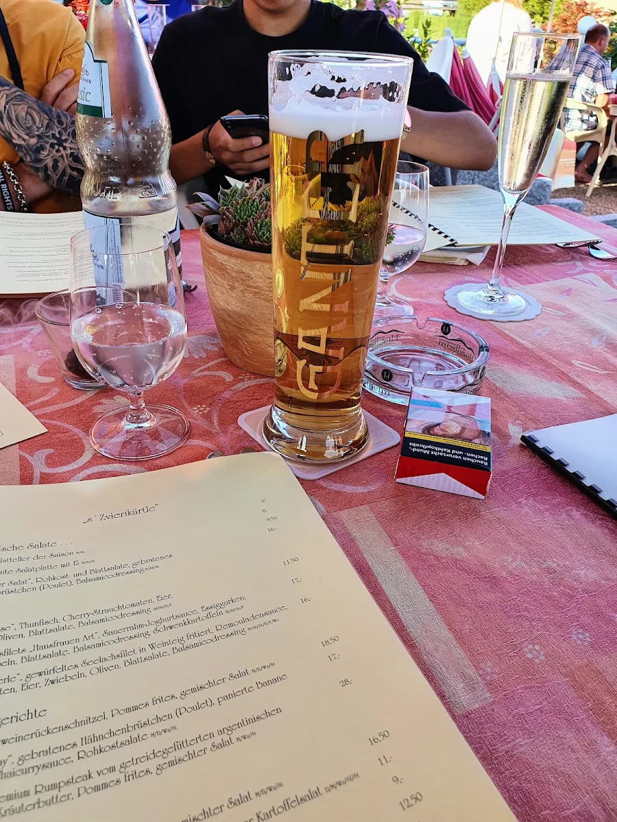 Speisekarte, Restaurant Café Elke