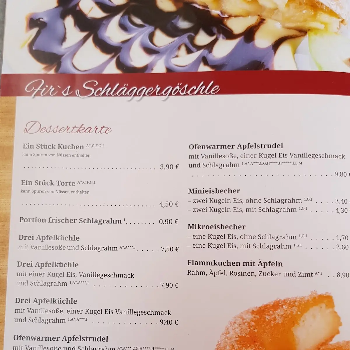 Speisekarte photo 9