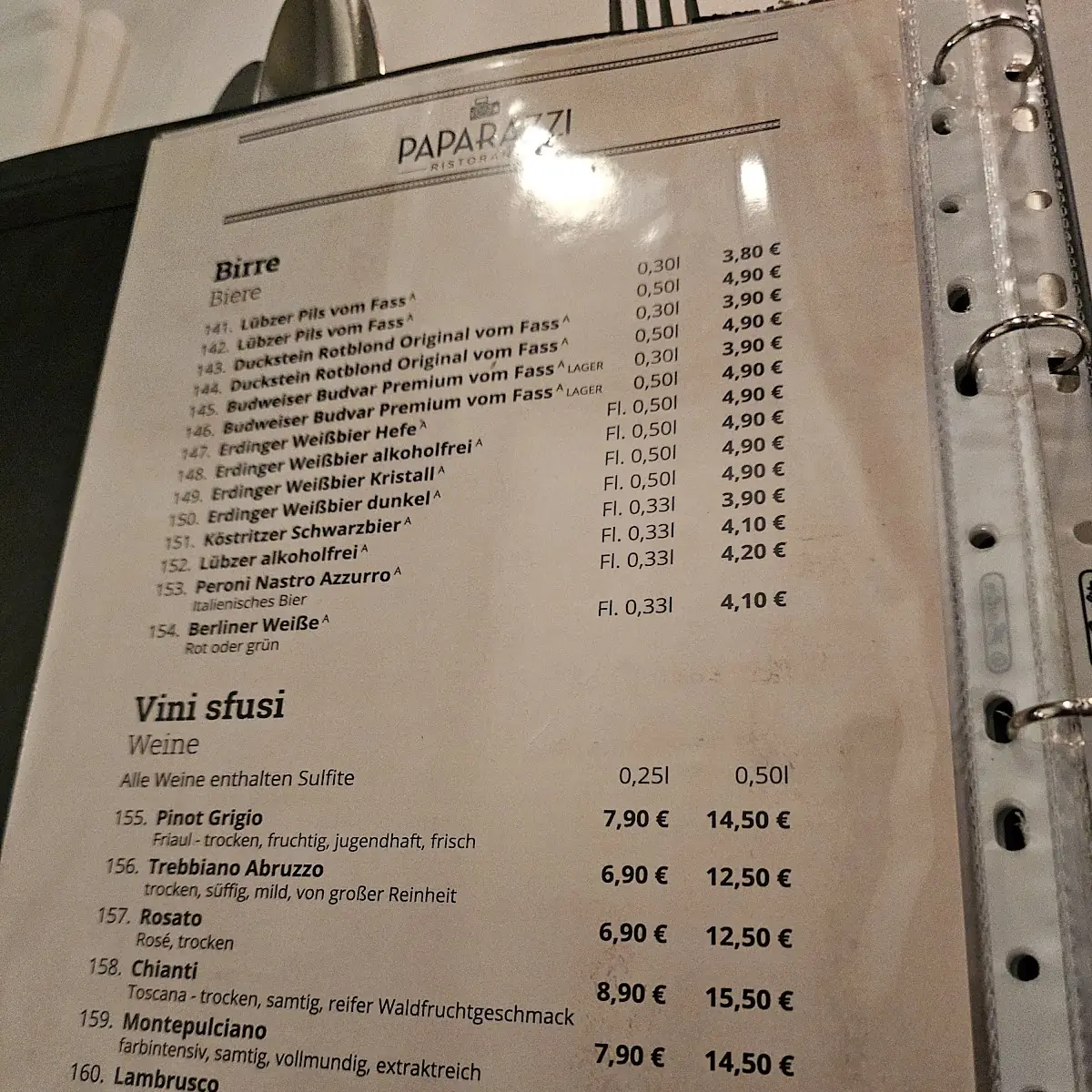 Speisekarte photo 2