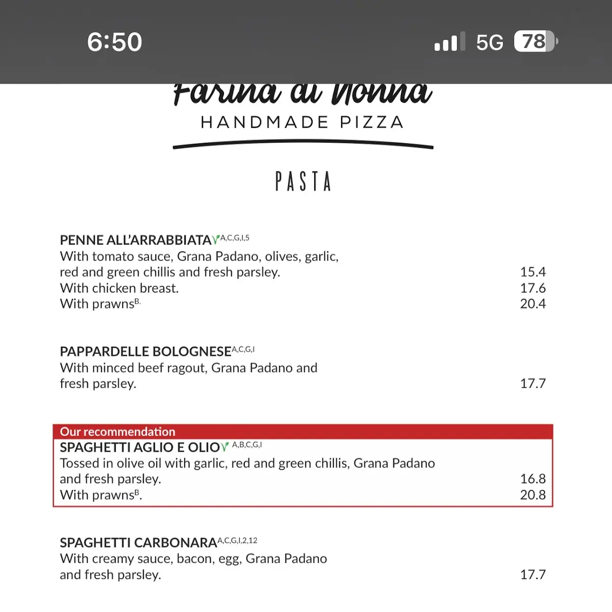 Speisekarte photo 10