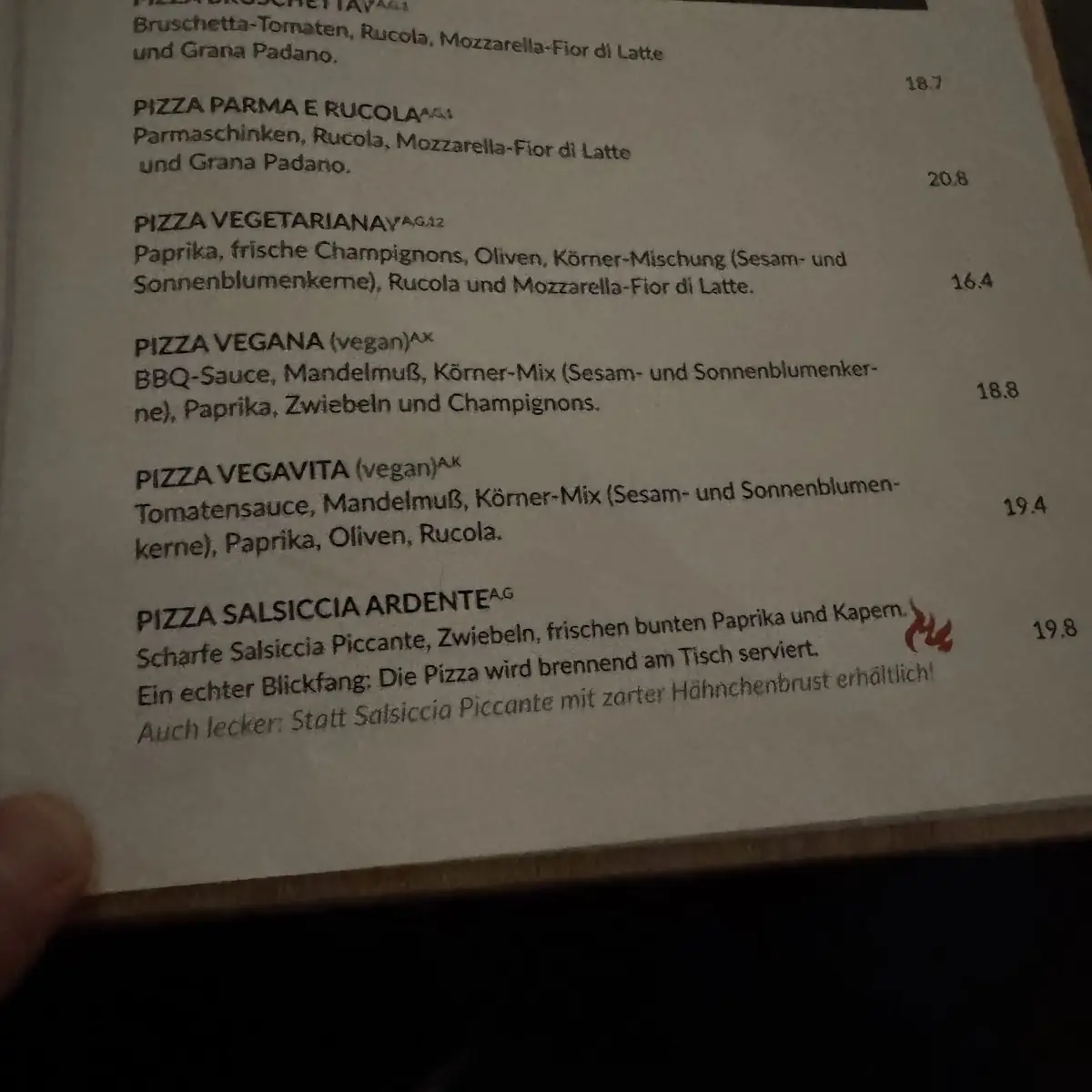 Speisekarte photo 9
