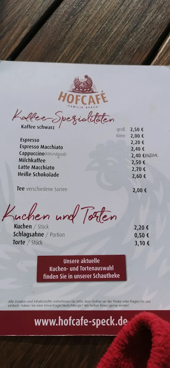 Speisekarte photo 4