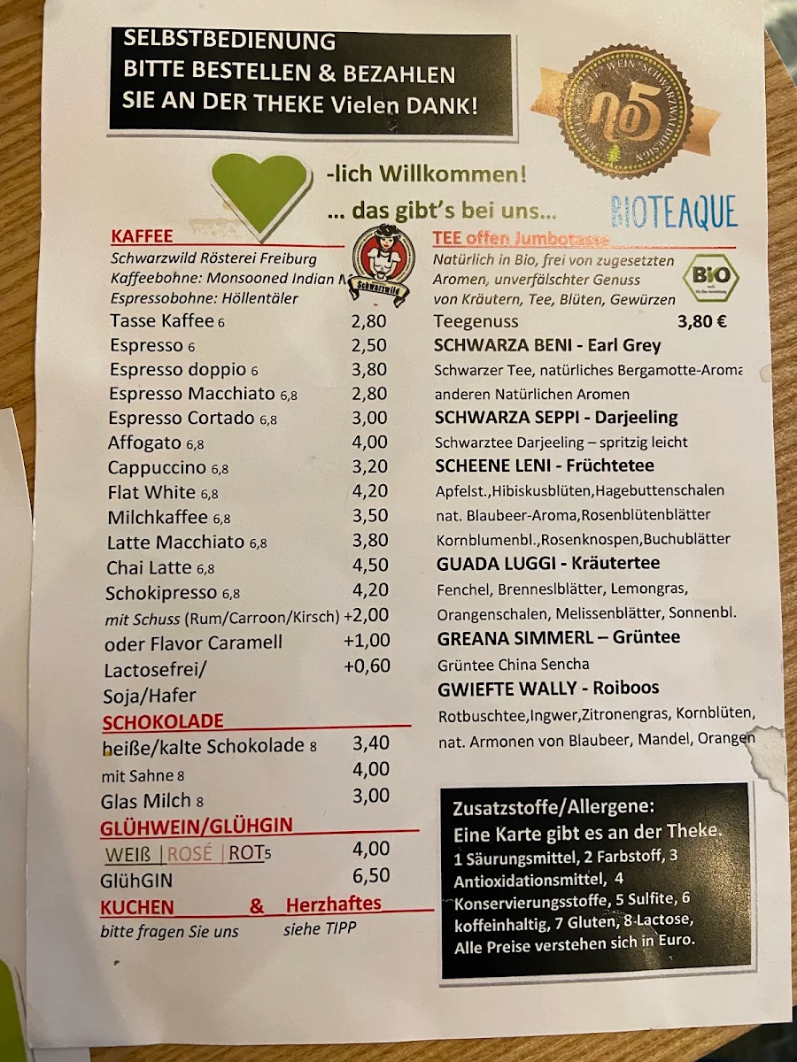 Speisekarte photo 1