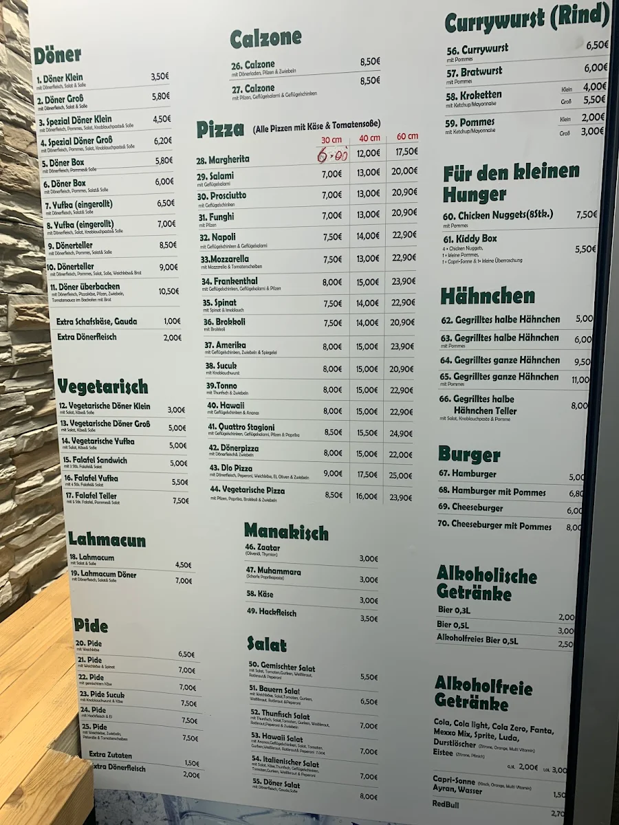 Speisekarte photo 1