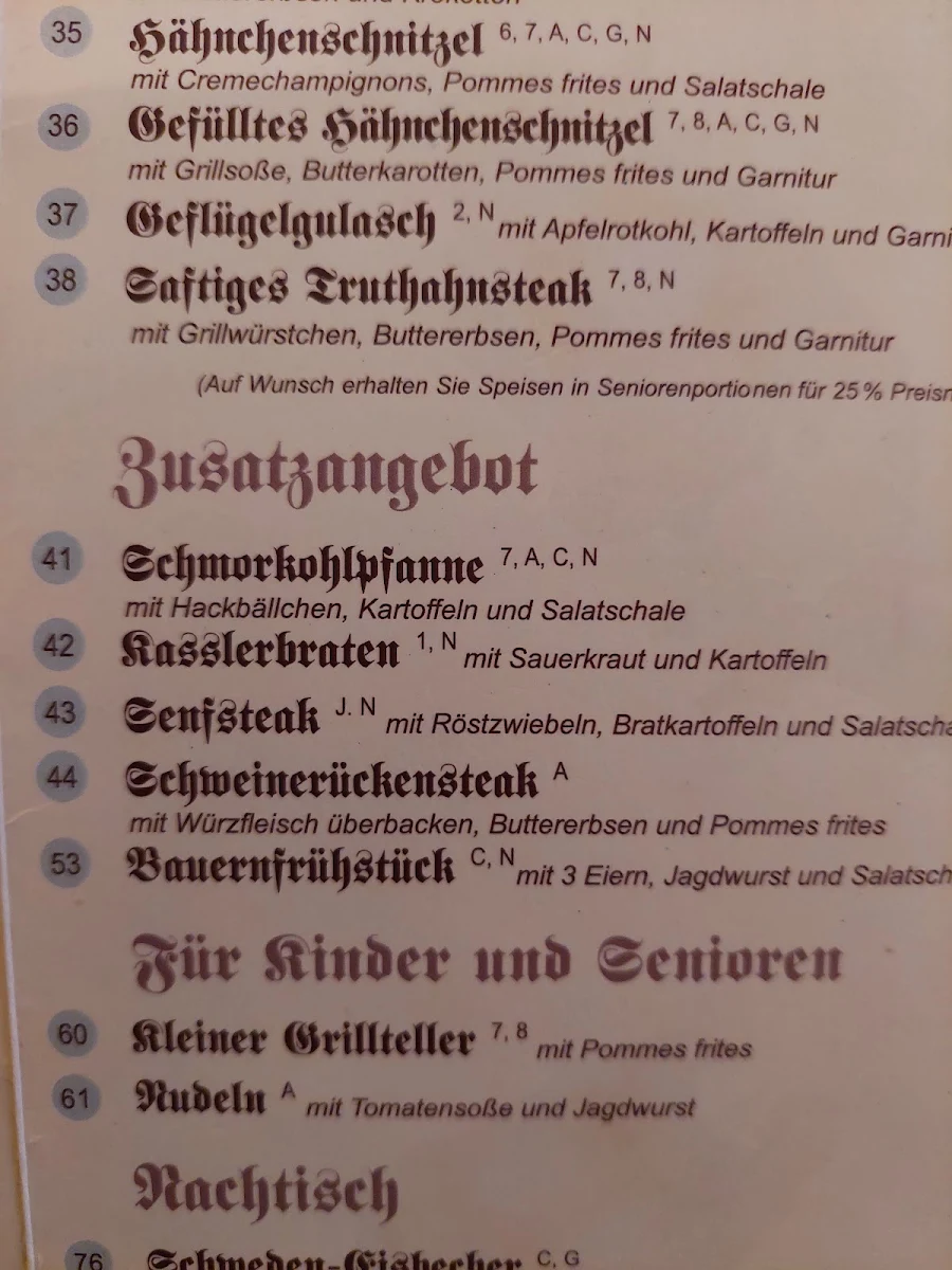 Speisekarte photo 3