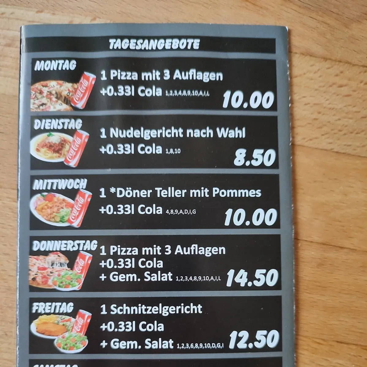 Speisekarte photo 8