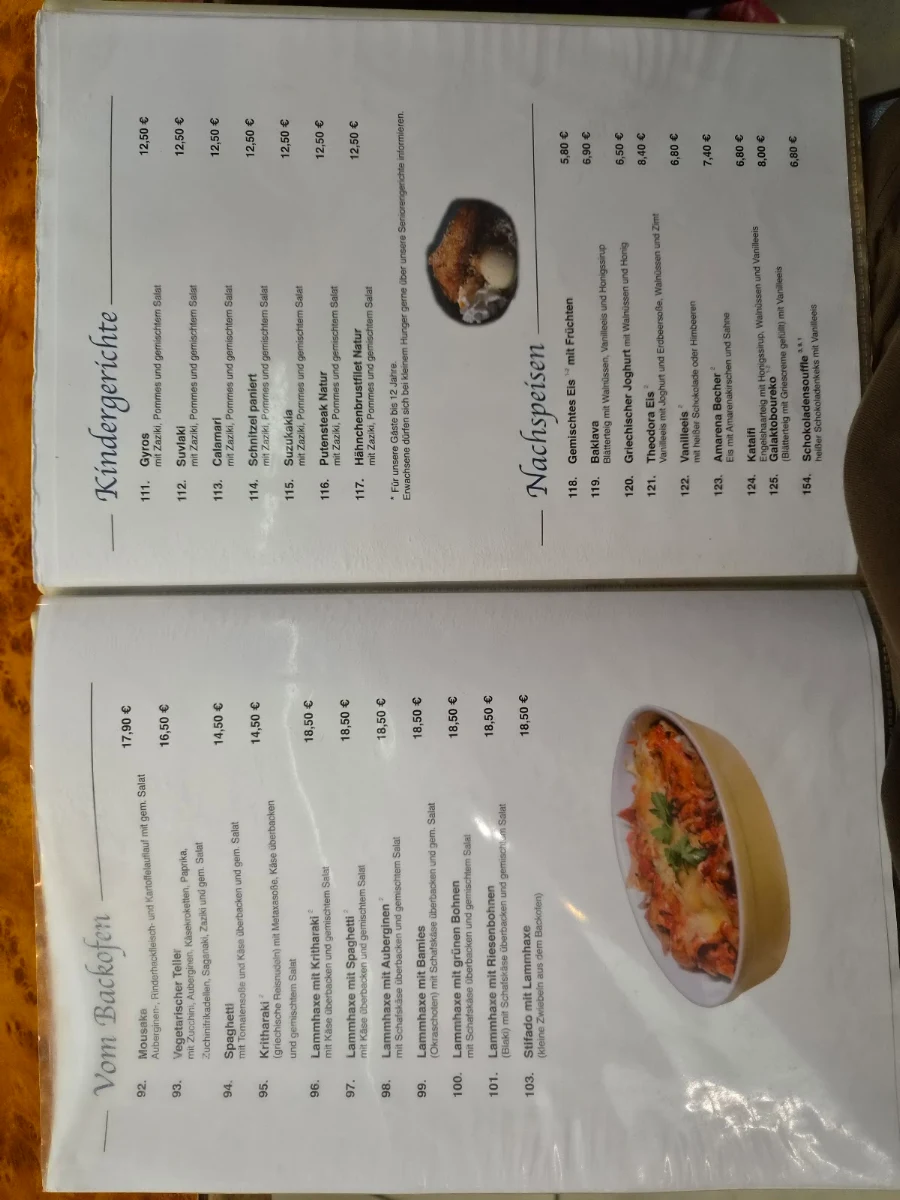 Speisekarte photo 8