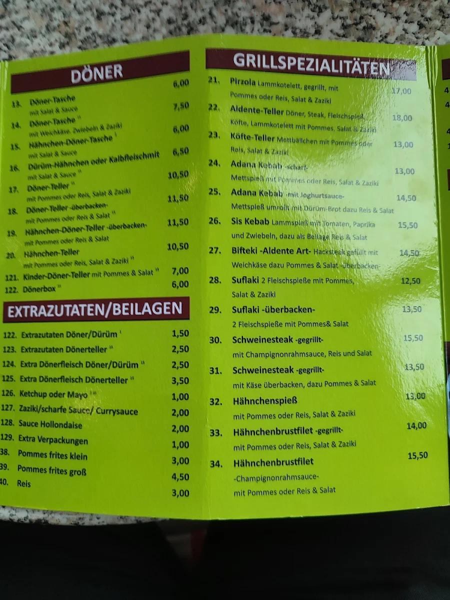 Speisekarte photo 8