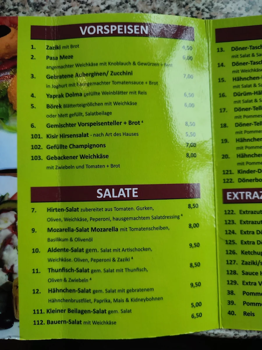 Speisekarte photo 9
