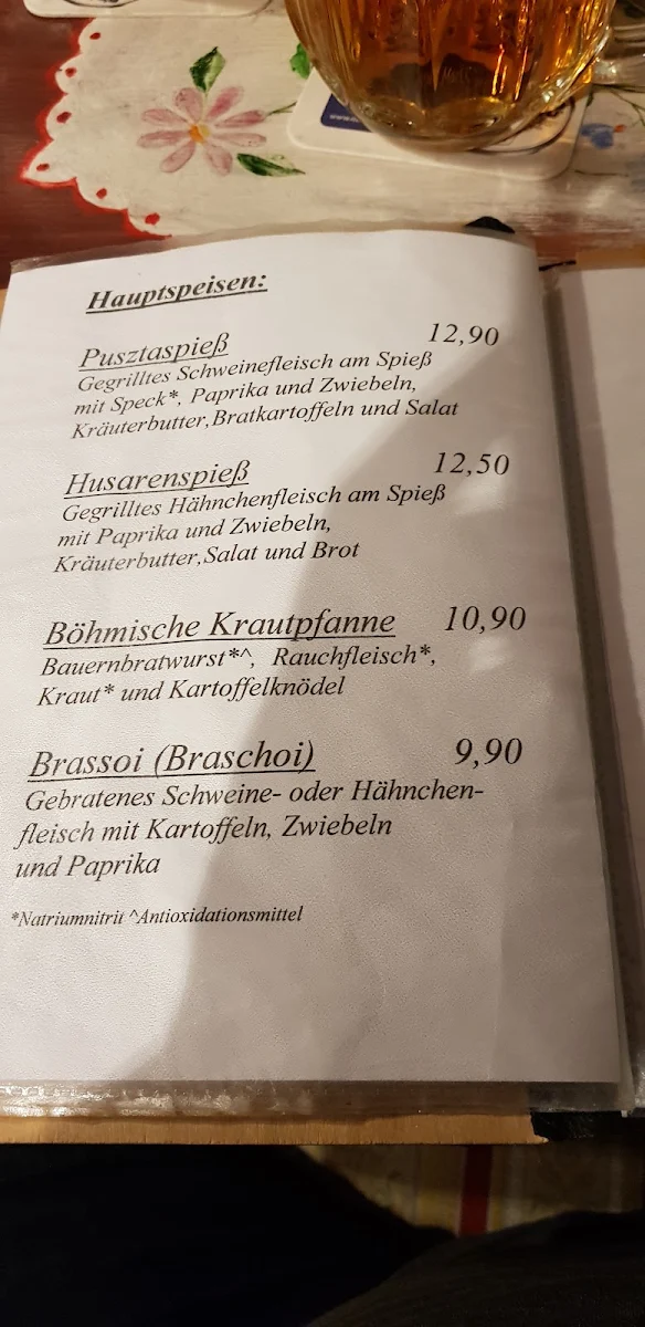 Speisekarte photo 5