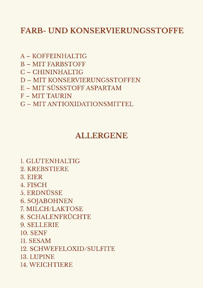 Speisekarte photo 4