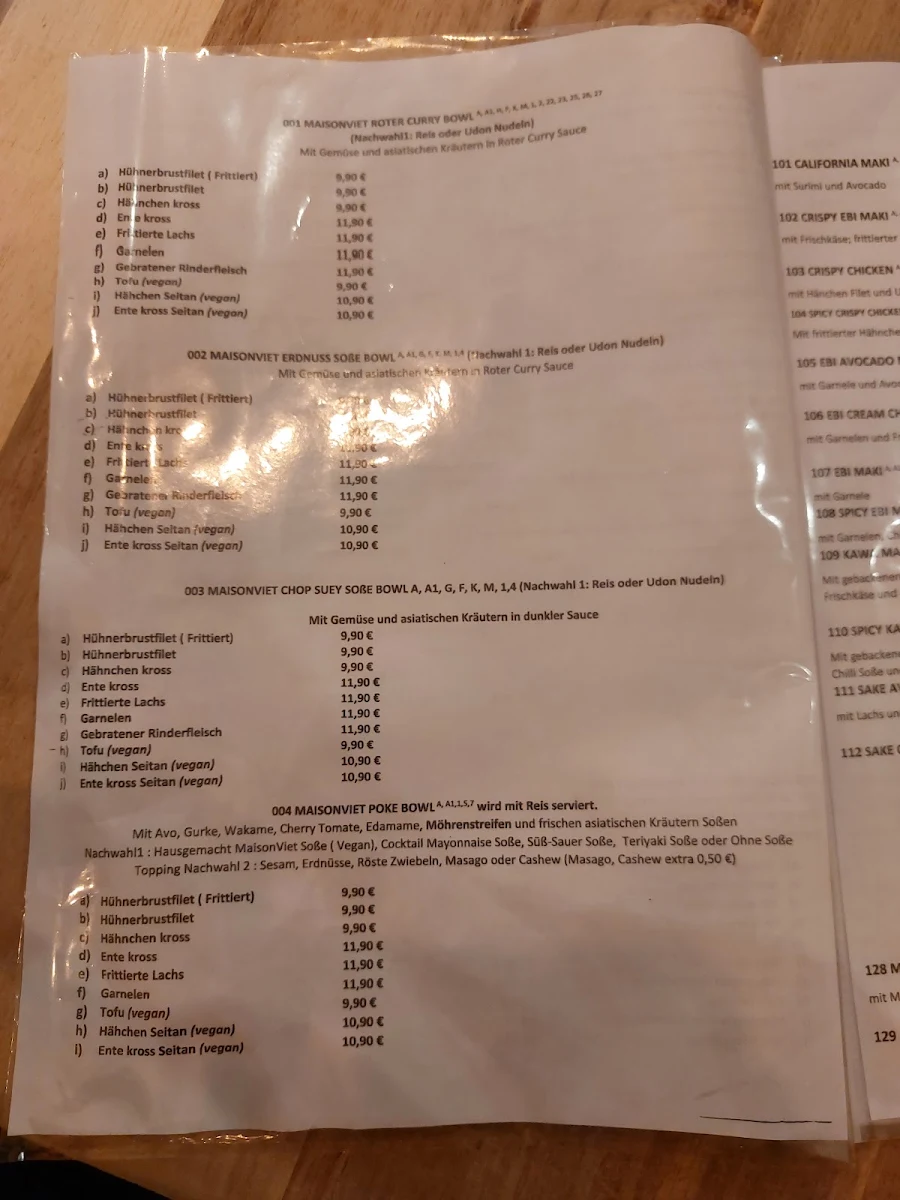 Speisekarte photo 2