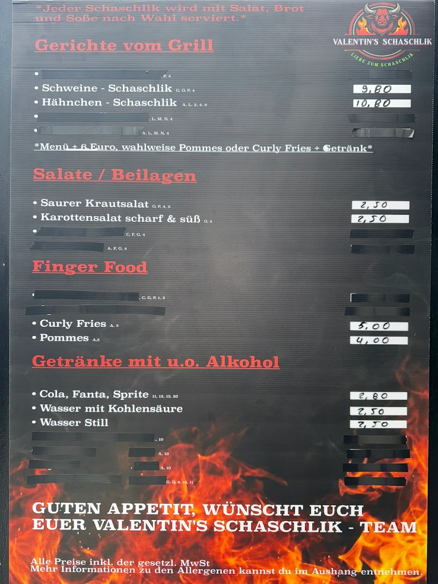 Speisekarte photo 1