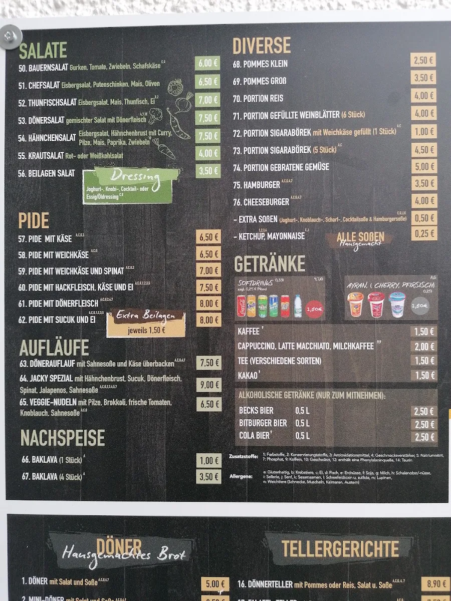 Speisekarte photo 2