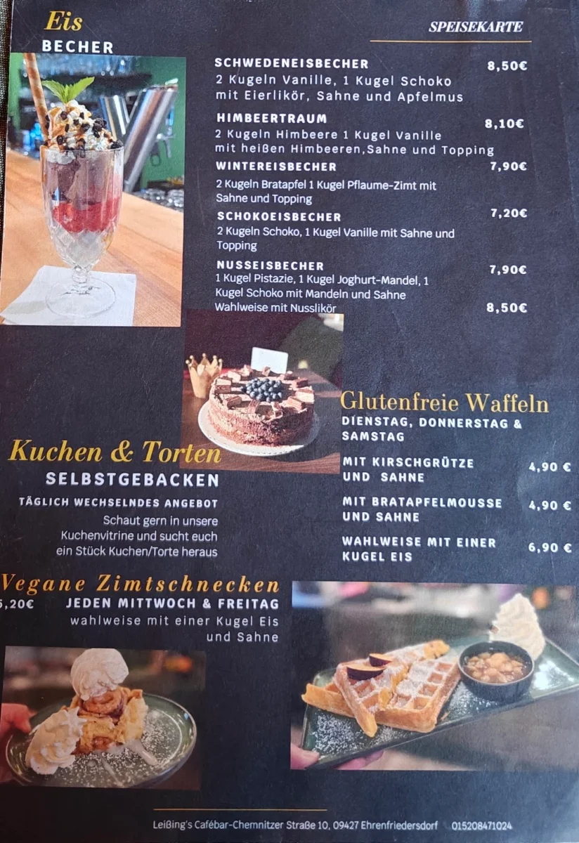 Speisekarte photo 2