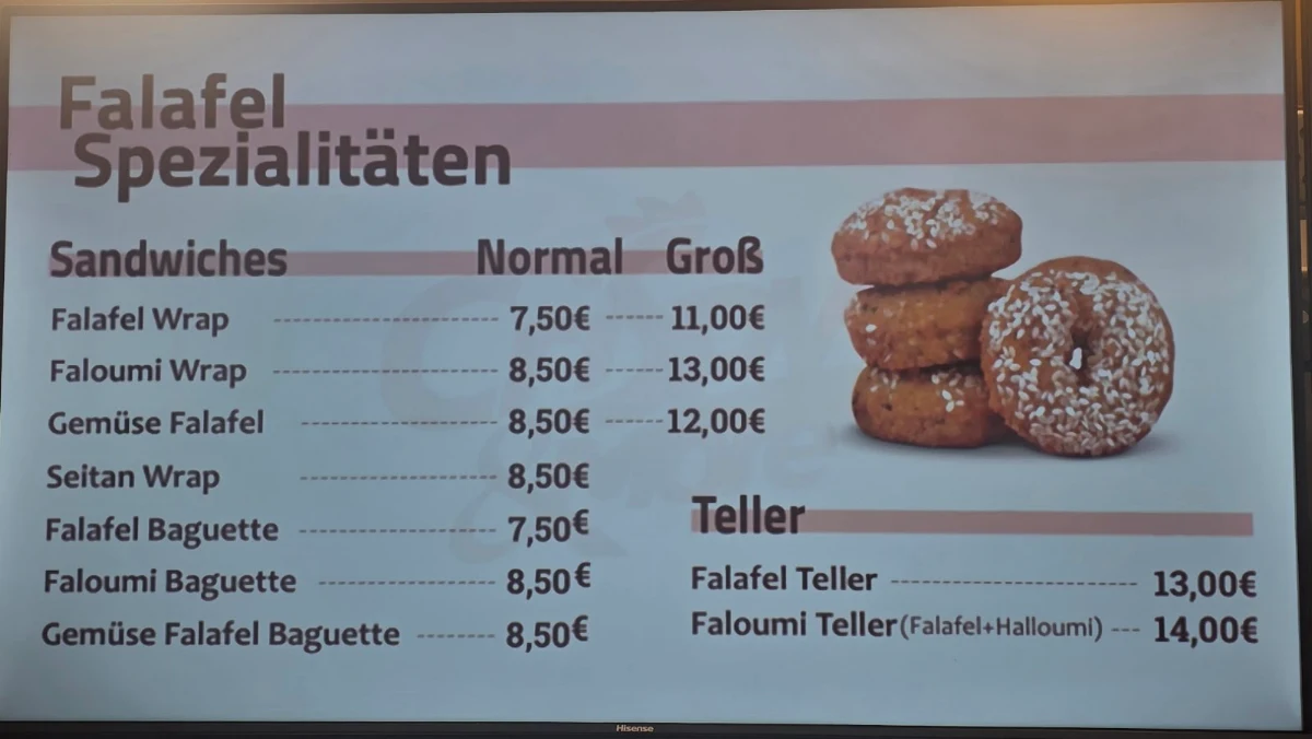 Speisekarte, Crispy & More
