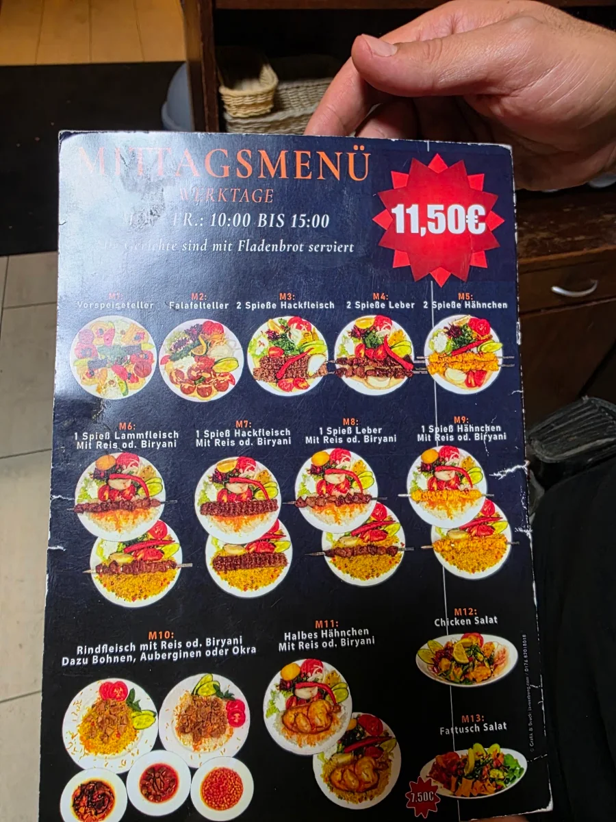 Speisekarte, Crispy & More